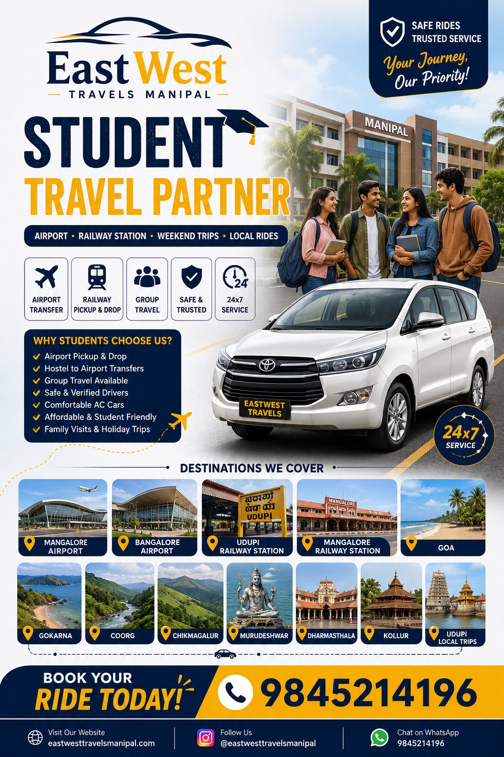 Airport Pickup — Mangalore International Airport
